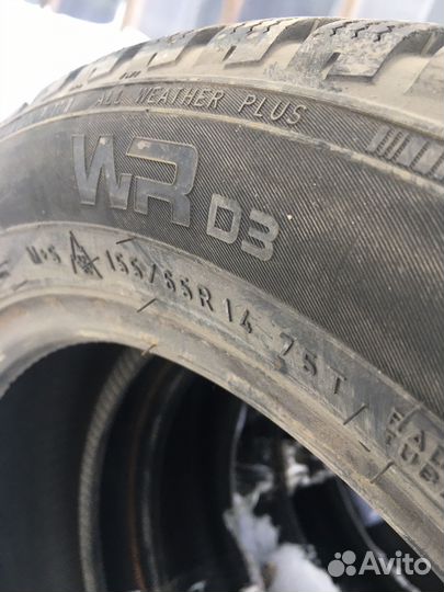 Nokian Tyres WR D3 155/65 R14 75T