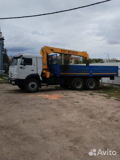 Услуги манипулятора камаз