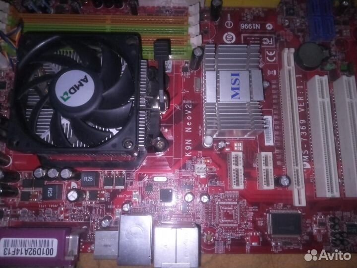 Материнская плата 1155 GA, комплект AM2 MSI