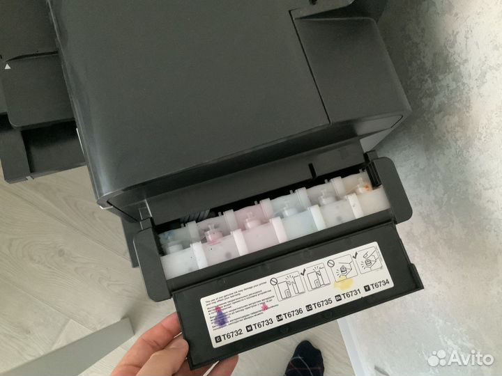 Принтер струйный Epson L800