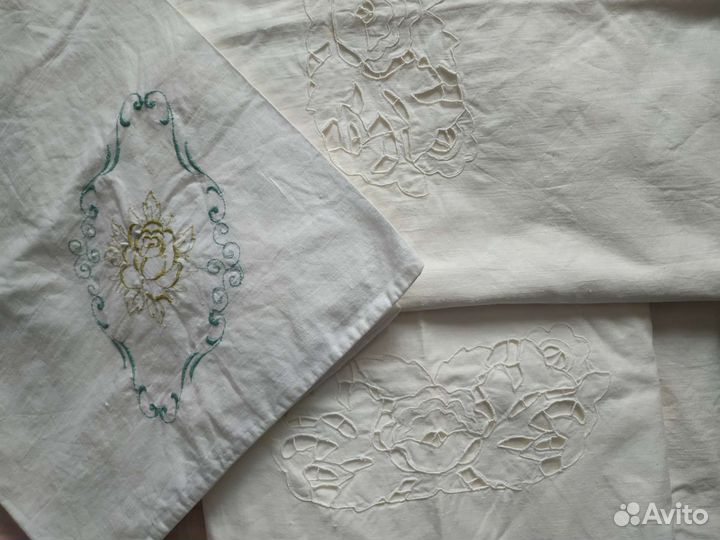 Отрез ткани, кружева и постельное СССР
