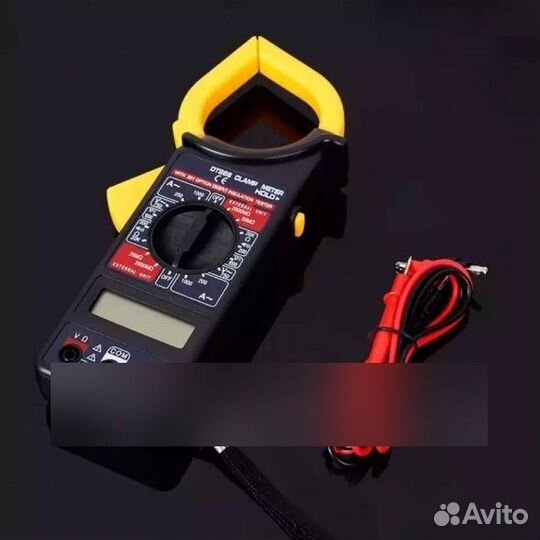 Клемметер,мультиметр токовые клещи токоизмерительн