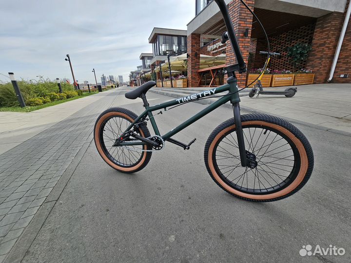 Велосипед timetry BMX зеленый