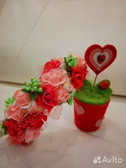 Ободки, заколки для волос ручной работы