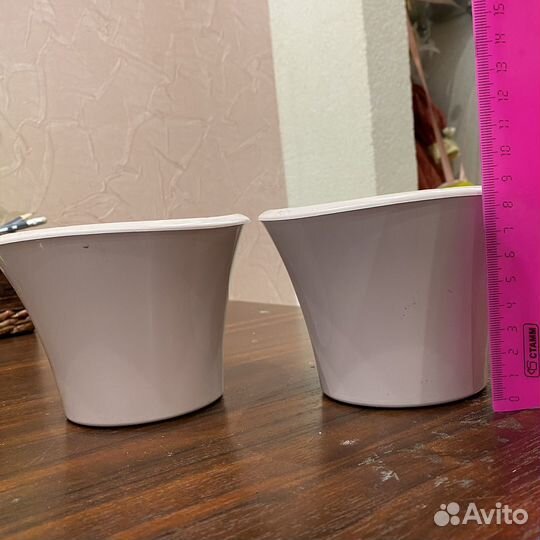 Лавандовые горшки, цена за 2шт