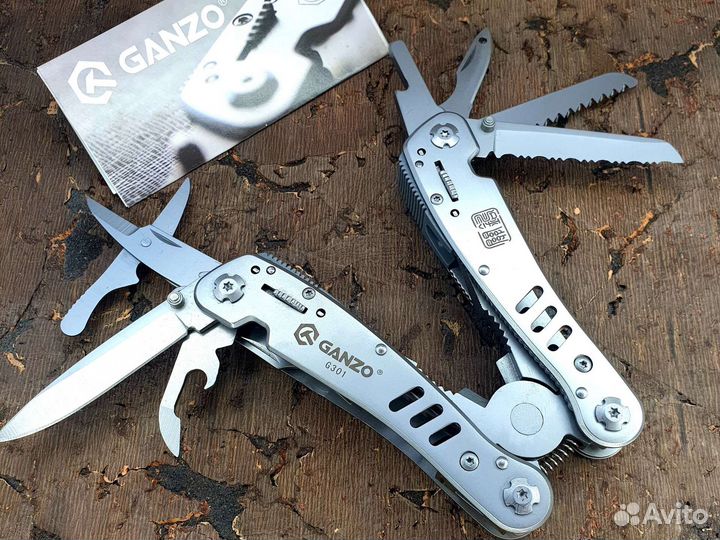 Мультитул Ganzo G-301 Хром