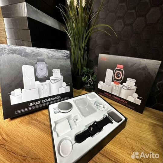 Подарочный набор 6в1 Apple лучшее качество Premium