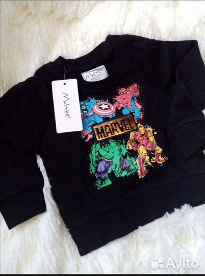 Свитшоты для малышей 86-92см