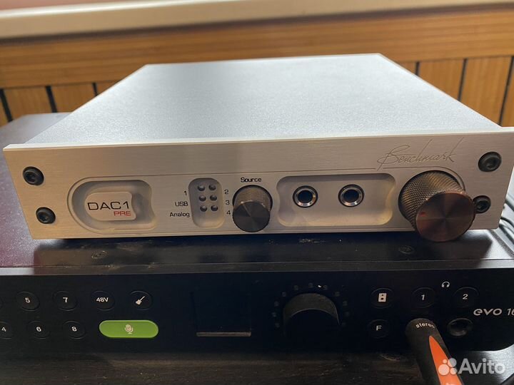 Benchmark DAC1 USB цап и пред