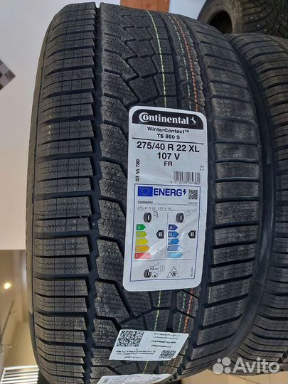 Continental ContiWinterContact TS 860S 315/35 R22 и 275/40 R22
