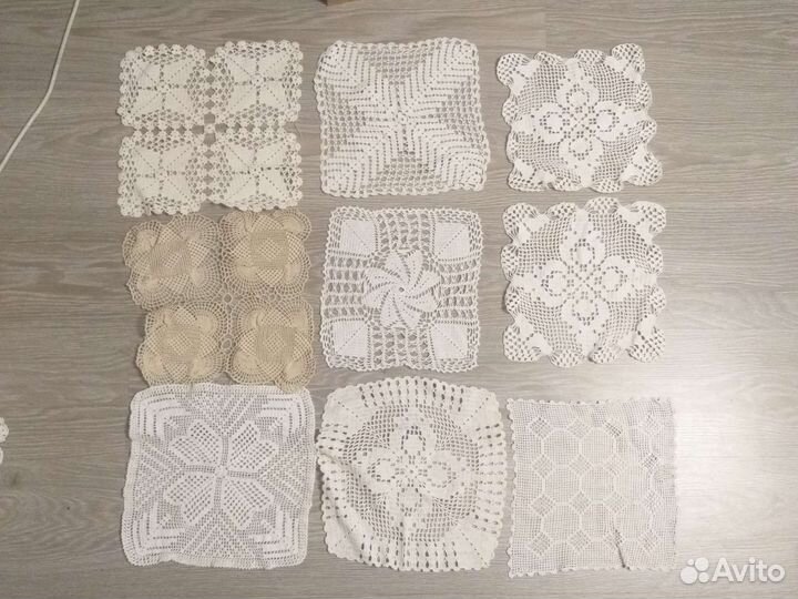 Салфетки вязаные крючком