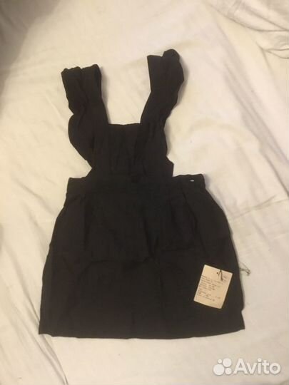 Фартук черный школьный новый 116/56