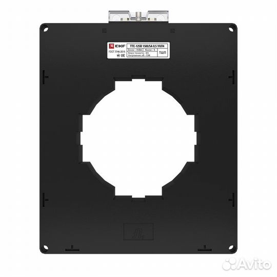 EKF PROxima Трансформатор тока тте-125-1500/5А класс точности 0,5 (большой корпус)