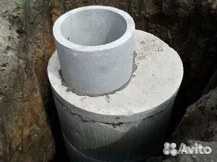 Септик под ключ жб кольца 2+2