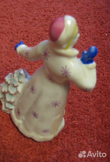 Статуэтка Дулево Снегурочка 1964 год 15 см