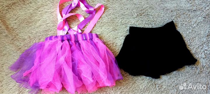 Спортивные купальники Юбочка с лентами Чешки