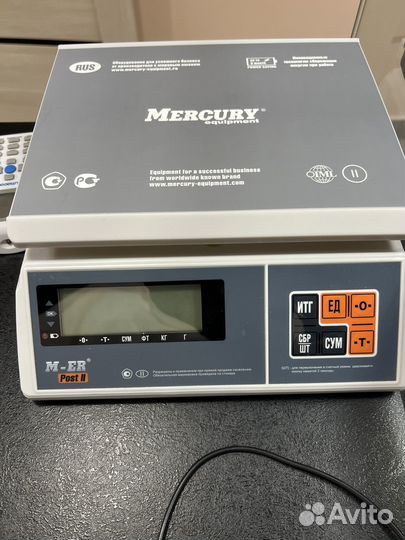 Весы электронные Меркурий