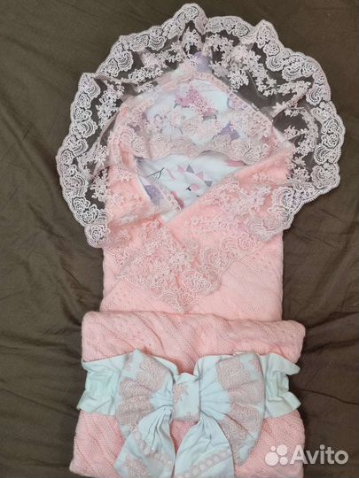 Конверт на выписку для девочки