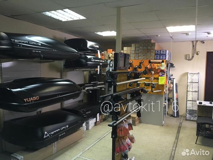 Автомобильный бокс Евродеталь на Toyota Alphard