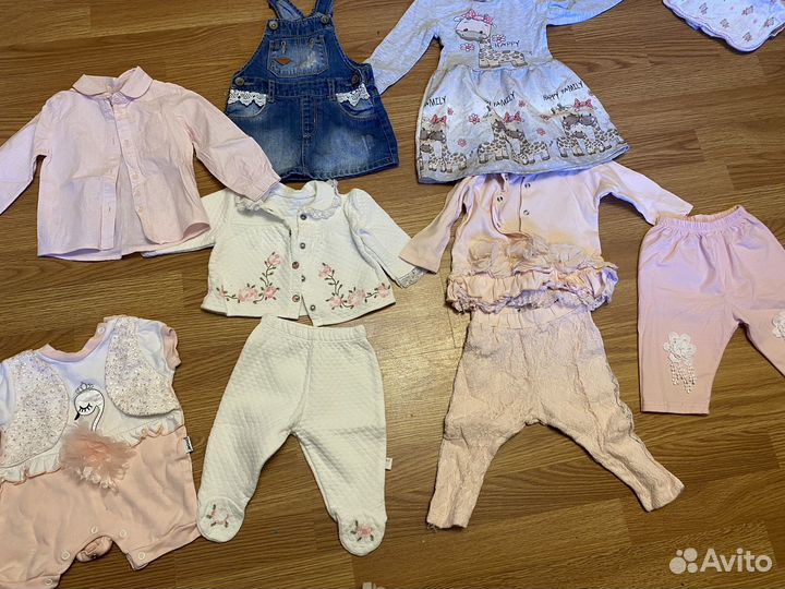 Вещи пакетом на девочку