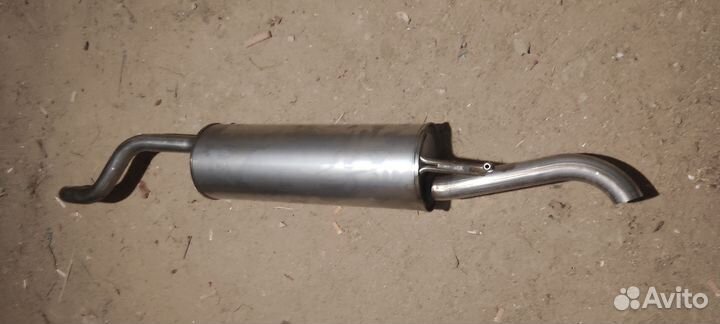 Глушитель на volkswagen polo, skoda rapid 6500