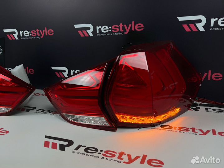 Стопы Nissan X-Trail 32 Стиль BMW Красные S2446