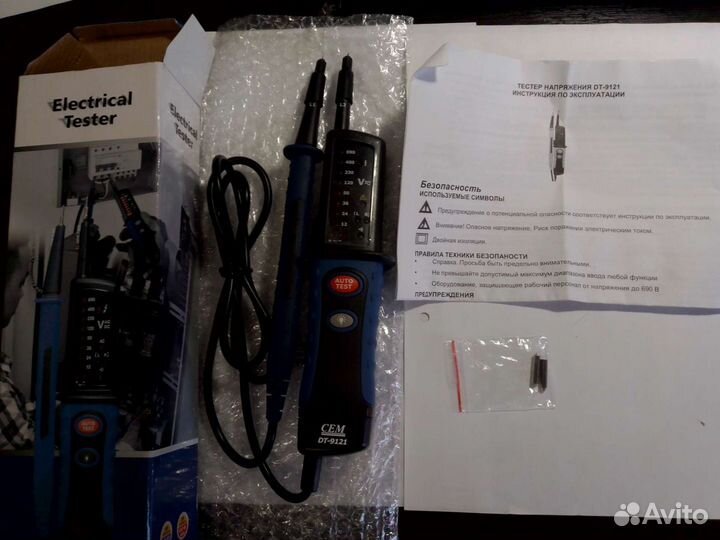 Тестер напряжения