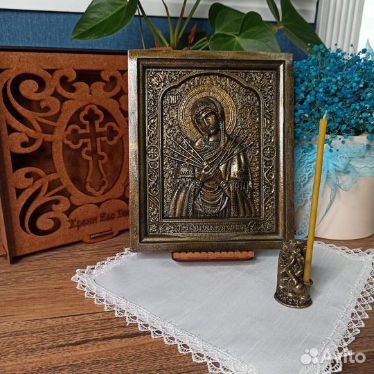 Икона Божьей Матери Семистрельная. Подарочная упак