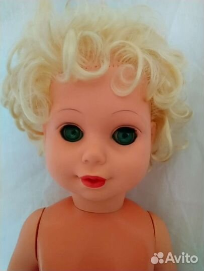 Кукла ГДР времен СССР немецкая кукла 60 см