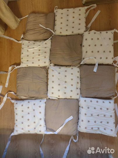 Бортики подушки в детскую кроватку