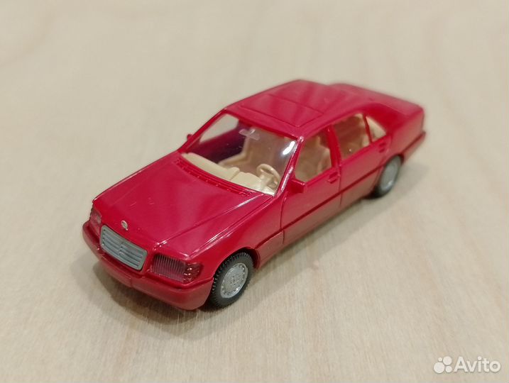 A25) Mercedes Benz 500 SEL (W140) 1993-1998 красны