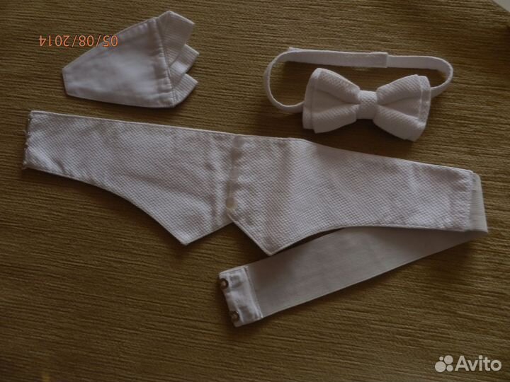 Подтяжки, бабочка, воротничок, пояс для танцев