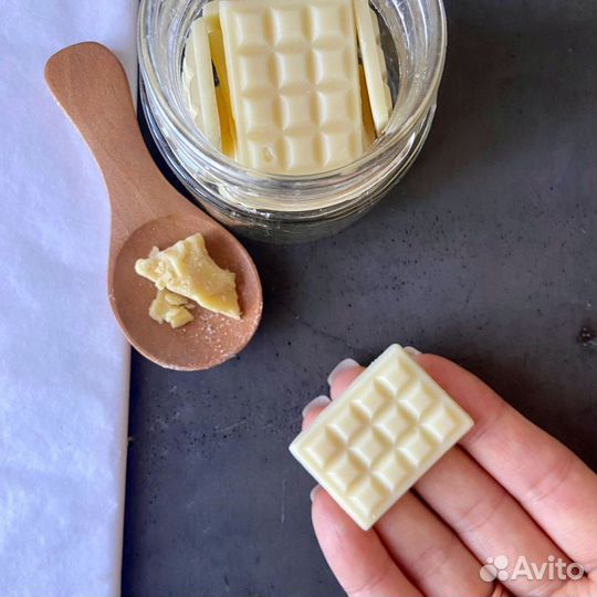 Взбитое масло Ши и массажные плитки для тела