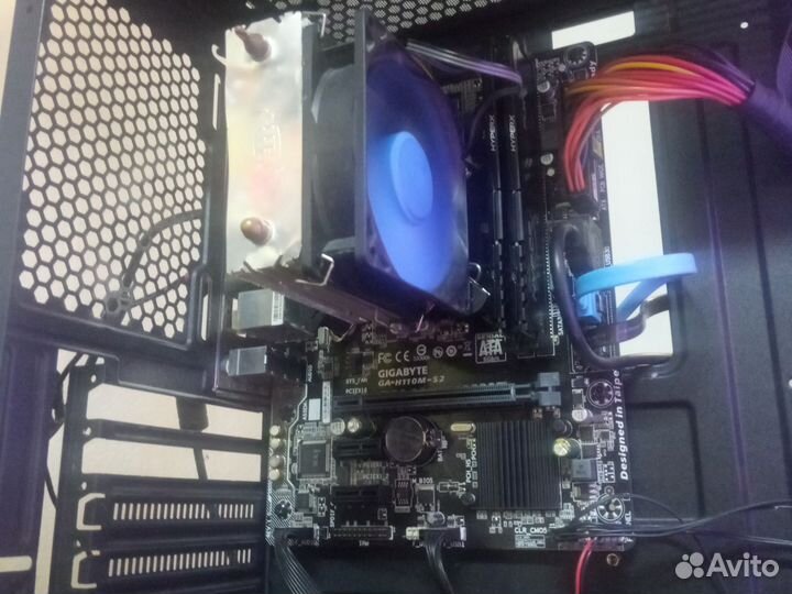 Процессор + оперативная память + материнка