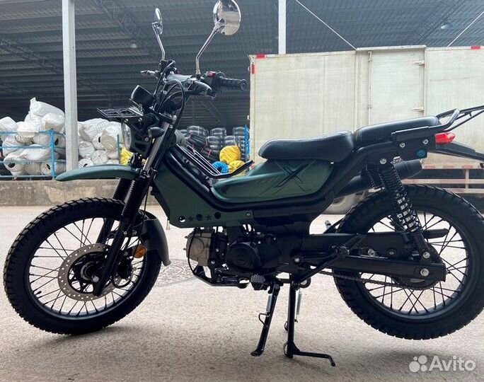 Мопед Xtrail зеленый