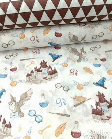 Ткань хлопок поплин детская постель пелёнки