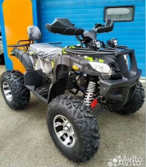 Квадроцикл Grizzly 200cc черно-желтый