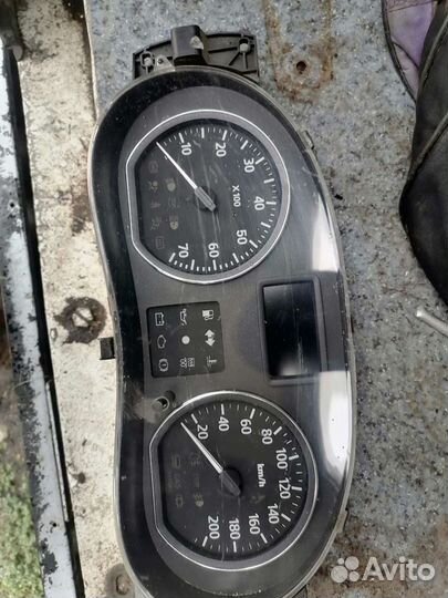 Щиток приборов рено сандеро степвей 15г