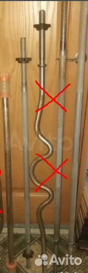 Диски в резине Втулка Метал Грифы Гантели Много