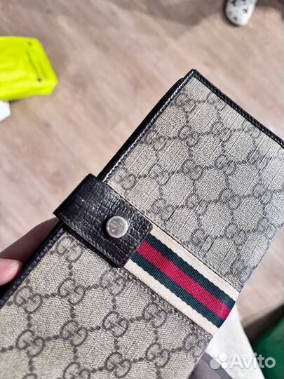 Кошелёк Gucci Beige Logo Оригинал