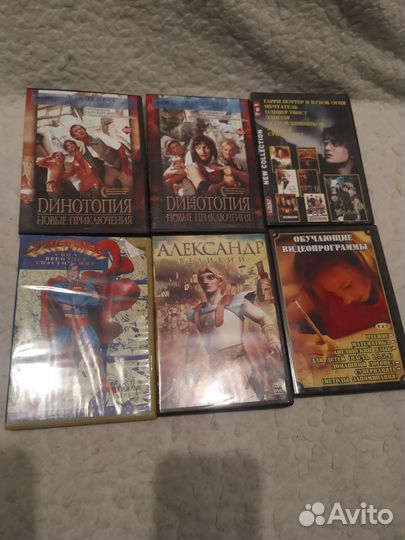 Диски с мультфильмами и фильмами для детей