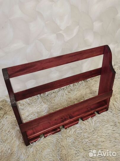 Винная полка лофт