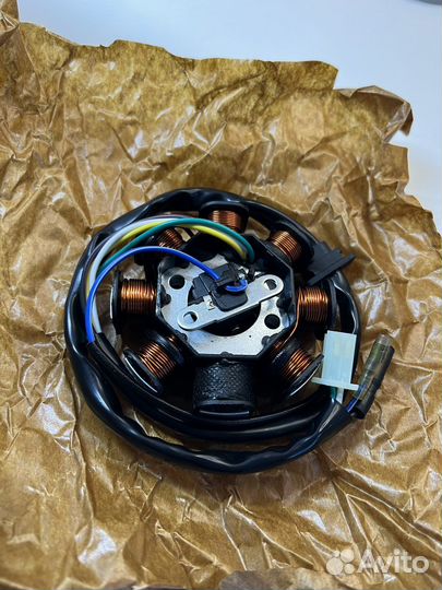 Статор генератора 4T GY6 125/150 (7+1 катушек)