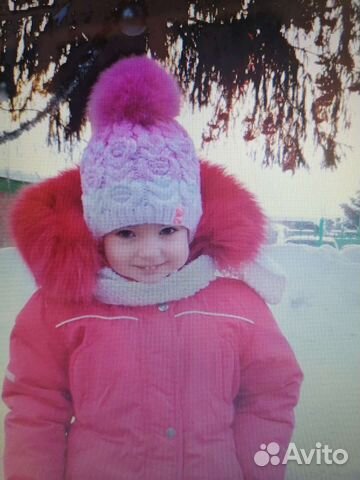 Шапка для девочки на 2 года