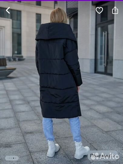 Пуховик зимний женский