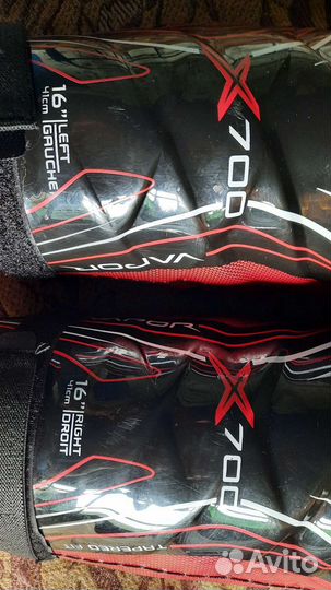 Щитки хоккейные bauer