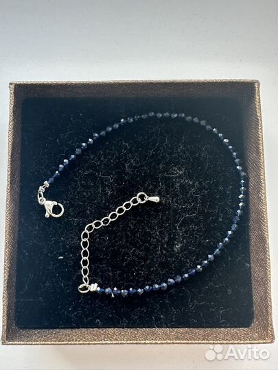 Браслет с сапфирами