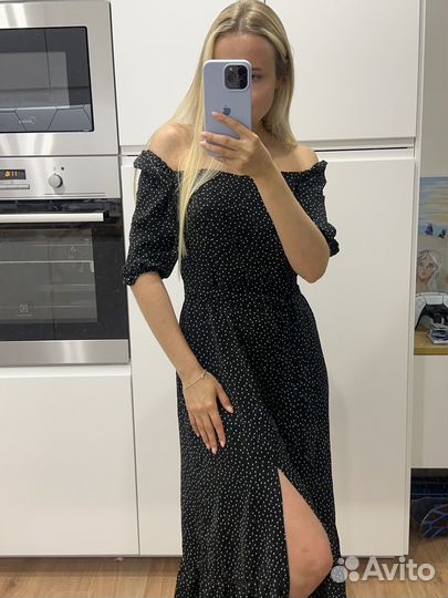 Платье в горошек