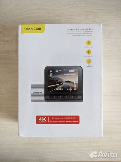 Видеорегистратор новый 4K