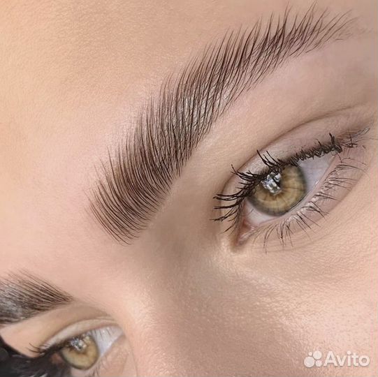 Оформление бровей